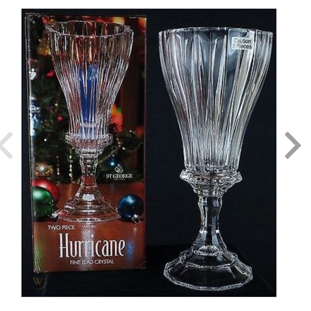 🔥MAKE OFFER🔥St George crystal candle holder🔥